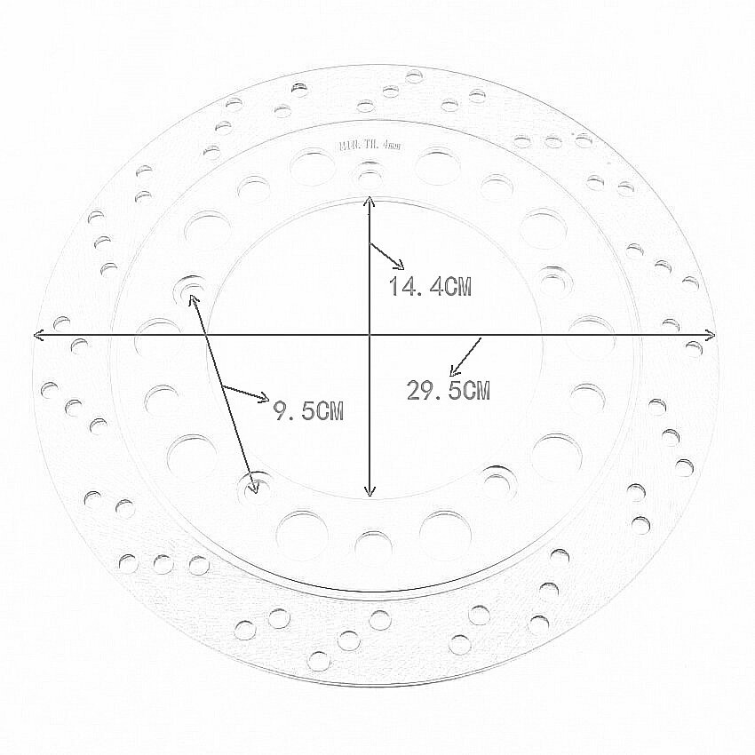 HXRTTZ Brake Rotor Covers for Honda NV400 CJ CK Steed 1992 HXRTTZ Brake Rotor Covers for Honda NV400 CJ CK Steed 1992