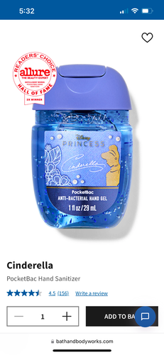 Bath And Bodyworks Disney cinderella lot of 10 items Brand New - Picture 7 of 14
