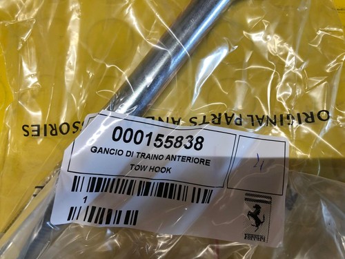 Ferrari 360,430,458,FF, GANCHO DE REMOLQUE, OEM FERRARI - Imagen 2 de 2