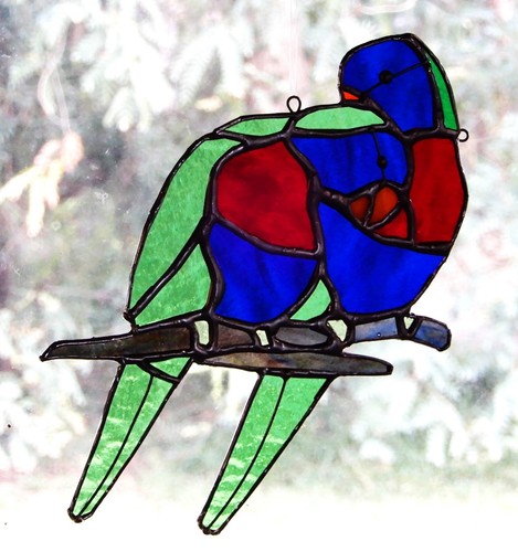 MEDITATION YOGA STAR Real Stained Glass SUNCATCHER Thoughtful Hand Crafted Gift - Picture 22 of 24