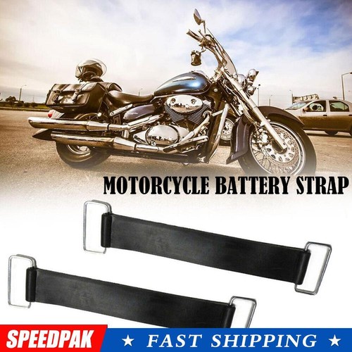 Universal Motorcycle Rubber Battery Strap Holder Belt UK Accessories {* φ& G5J7