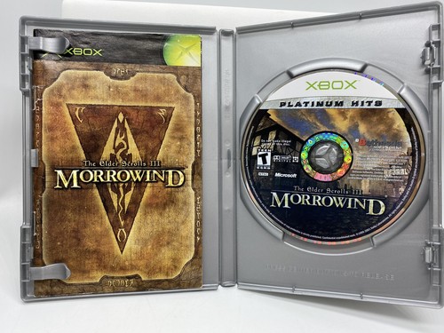 THE ELDER SCROLLS III MORROWIND Microsoft XBOX Video Game Tested & Working - Picture 5 of 8