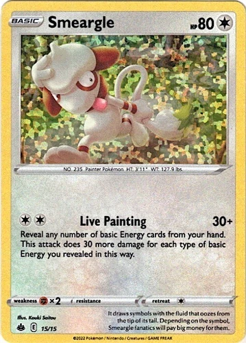 Smeargle 015/015 McDonald's 2022