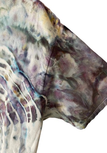 The Rolling Stones Hand Tie Dye Crew Neck T Shirt Size XL - Picture 4 of 7
