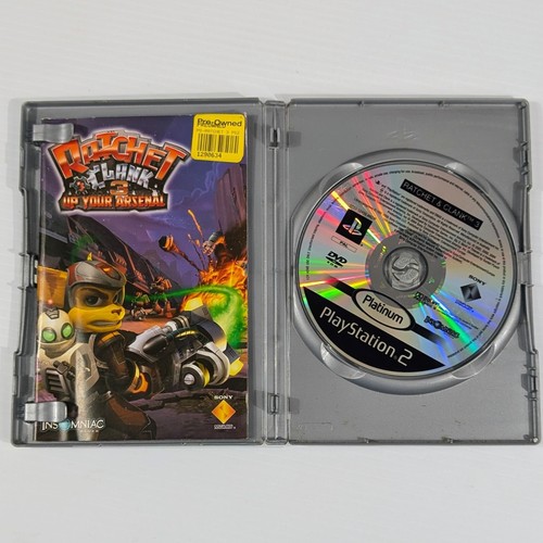 Ratchet and Clank 3 Up Your Arsenal PlayStation 2 PS2 With Manual - Picture 3 of 4