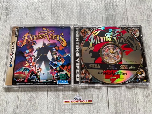 Sega Saturn (SS) Super Robot Taisen F & Fighting Vipers set from Japan - Picture 5 of 6