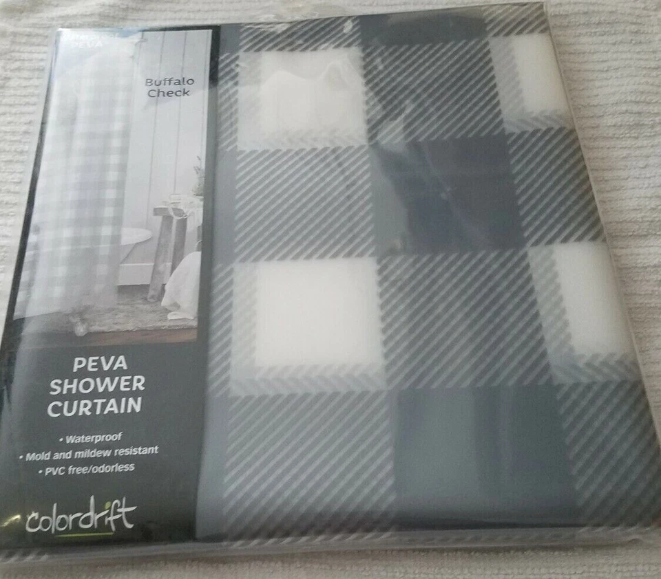 Cortina de ducha de baño de tela limitada Saturday Knight 70 x 72 o colordift - ELECCIÓN Foto 2 de 4