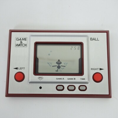 Nintendo Switch GAME WATCH RGW-001 Postage Nintendo Game & Watch Ball Reissue 2010 Rgw-001 Made