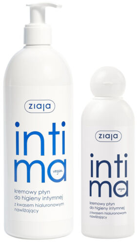 ZIAJA INTIMA CREAMY INTIMATE HYGIENE WASH WITH HYALURONIC ACID - Picture 1 of 4