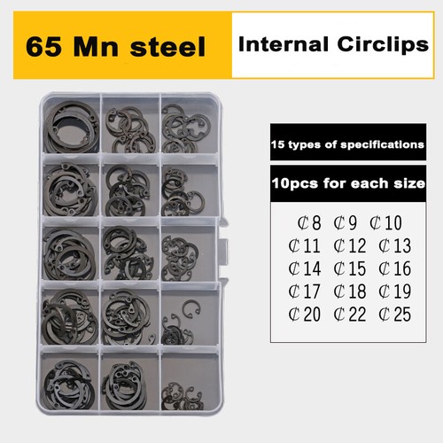 Internal Circlips Retaining Rings DIN 472 for Bores CirClip A2 Stainless/65Mn - Picture 16 of 140