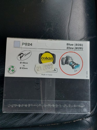 COKIN FILTER P024 BLUE(82B)..SQUARE..P SERIES..NEW IN ORIGINAL PACKAGING - Picture 4 of 4