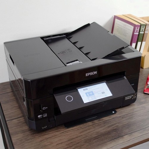 Epson Expression Premium XP-7100 Wireless Color Photo Printer - Black - Picture 1 of 2