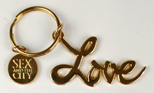 Love Keychain Sex And The City Movie Gold Key Ring Chain Louise Carrie SATC I681