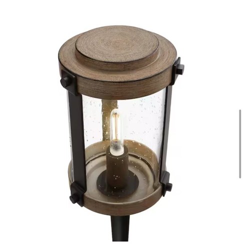 Collier Low Voltage Gray Wood Outdoor Landscape Path Light - Bild 5 von 6