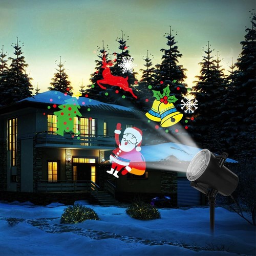 Waterproof Christmas Projector Lights for Xmas Party Garden Landscape Decor - Bild 3 von 7