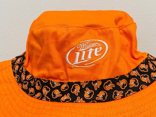 Baltimore Orioles Baseball Promo Giveaway Unisex Adult Bucket Beach Cap Hat - Picture 6 of 6