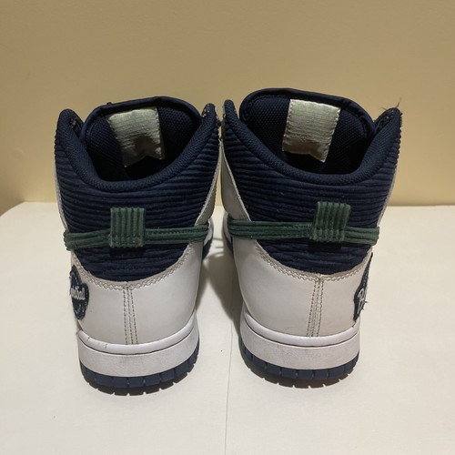 Nike Dunk High Sports Specialties White Navy Style # DH0953-400 Size 8.5 B56 - Picture 5 of 6