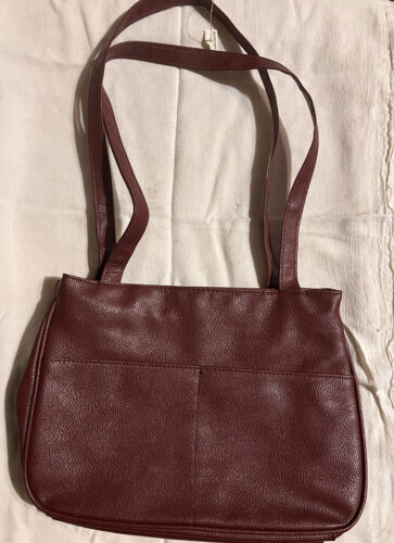 Handtasche PU weiches Leder Umhängetasche oder Schulter Handtasche mehrere Taschen Kuriertasche - Bild 2 von 4
