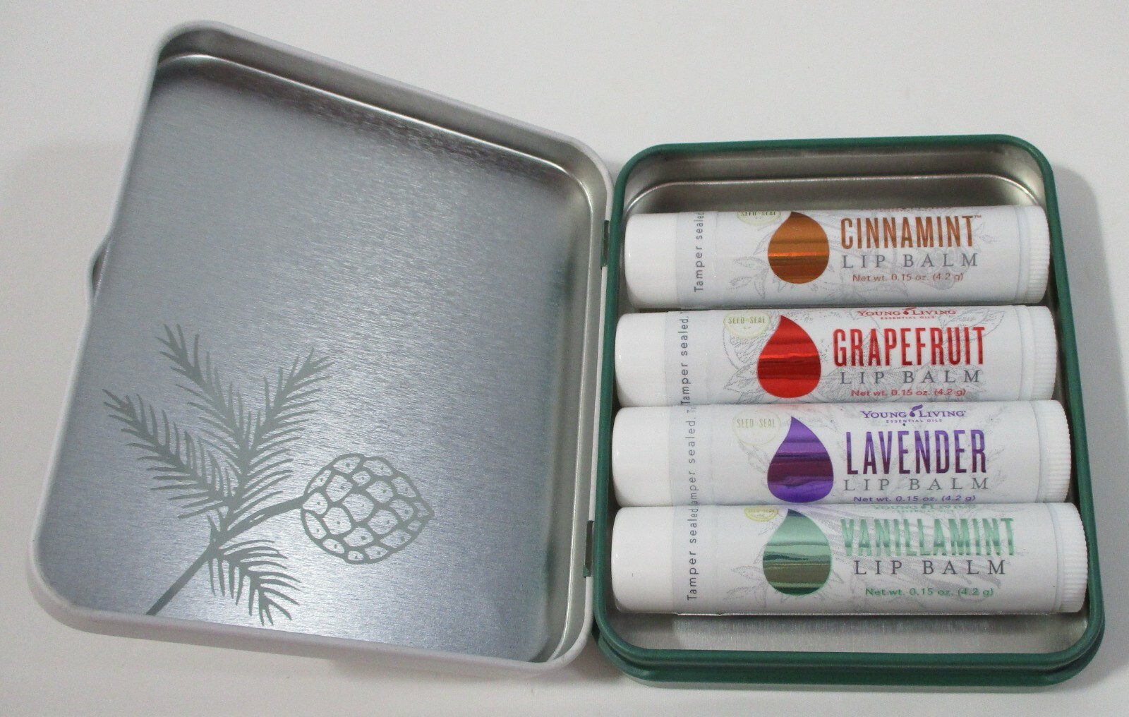 Young Living 4 Pc. Lip Balm Set Vanillamint Lavender Cinnamint Grapefruit for sale online | eBay Young Living 4 Pc. Lip Balm Set Vanillamint Lavender Cinnamint Grapefruit for sale online | eBay