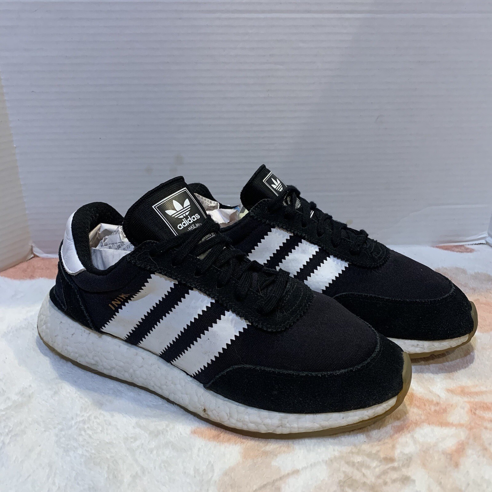 reposo Notable Cabra RARE Adidas Originals N-5923 Iniki Runner Black White Sz 9 Men&#039;s Shoe  BY9727 | eBay