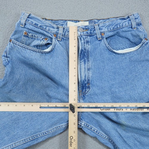 VTG Gap Jeans Men 38 Baggy Y2K Skater Wide Pipe Leg Skater Light Denim USA 36x32 - Picture 10 of 13