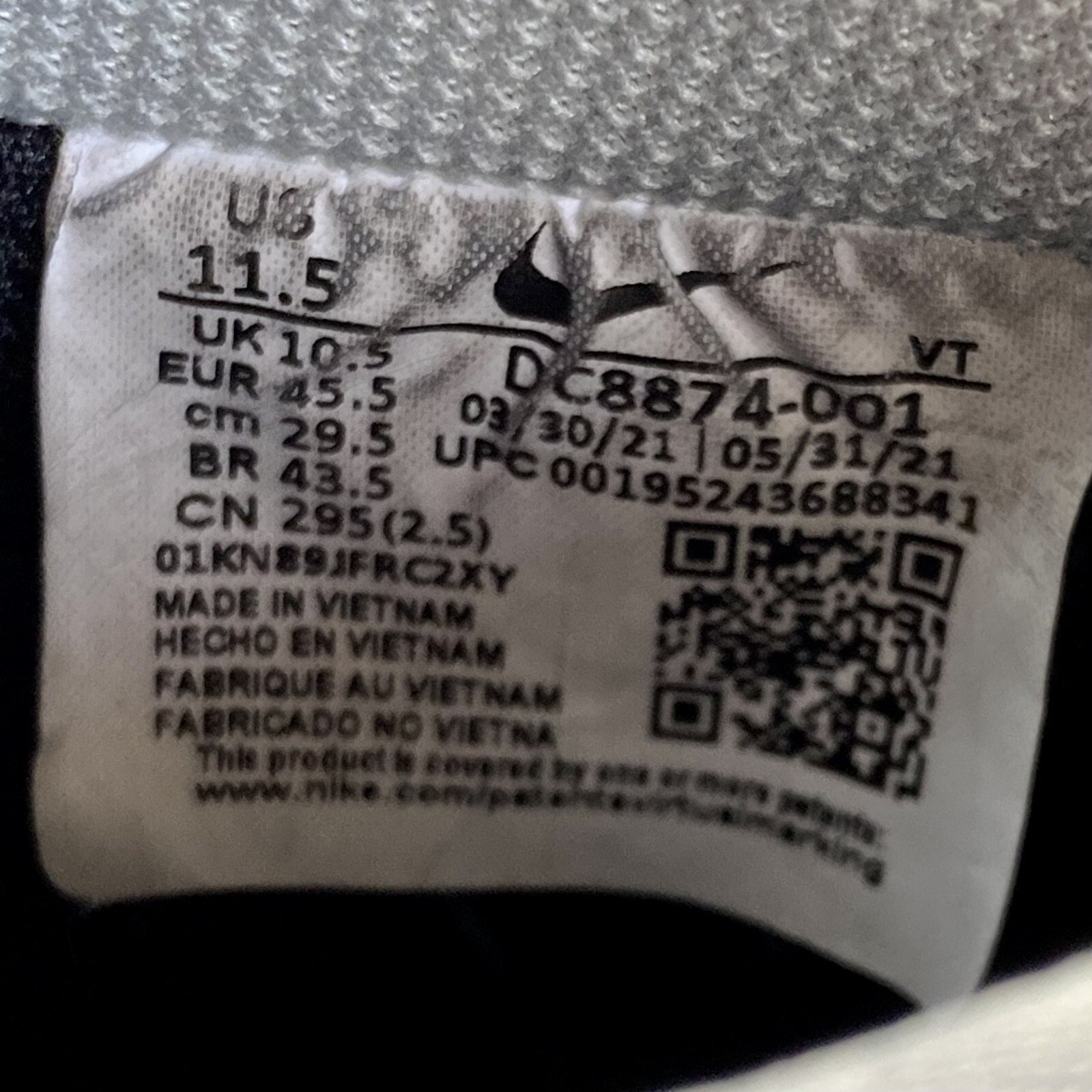 cara cek nike air force asli