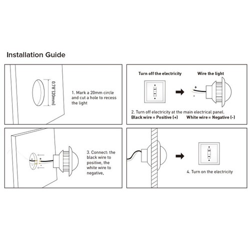 10 PIEZAS Luces de señalización laterales LED Bullet Truck Remolque RV Lámpara lateral redonda Serie - Imagen 8 de 28