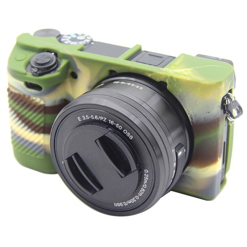 Soft Silicone Case Bag For Sony A6100 A6300 A6400 A6500 A6600 Camera - Picture 10 of 27