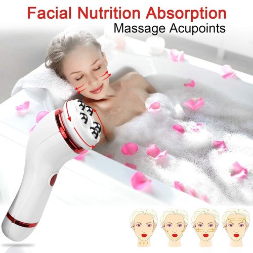 4in1 Electric Facial Cleansing Brush face Deep Cleaning Rechargeable Waterproof - Picture 11 of 15