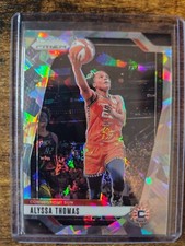 2024 Panini Prizm WNBA Alyssa Thomas Silver Cracked Prizm #44 Connecticut Sun