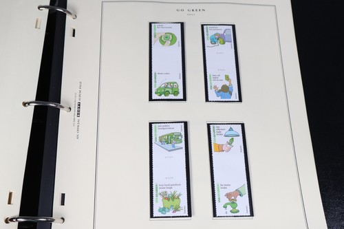 US 2006-2011 MNH STAMP COLLECTION OF GUTTER PAIRS & BLOCKS SCOTT SPECIALTY ALBUM - Picture 22 of 23