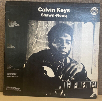 Calvin Keys Shawn-Neeq ORIGINAL Black Jazz BJ/5 Stereo Vinyl Calvin Keys Shawn-Neeq ORIGINAL Black Jazz BJ/5 Stereo Vinyl