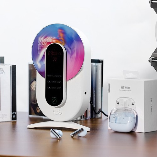 SHANLING EC Smart CD Player with Sanyo DA11 Optical Driver CD All-In-On Desktop - Picture 4 of 6