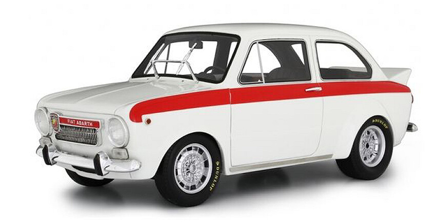 Fiat Abarth 1600 Ot Test 1965 Weiß 1 18 Modell LAUDO RACING Fiat Abarth 1600 Ot Test 1965 Weiß 1 18 Modell LAUDO RACING