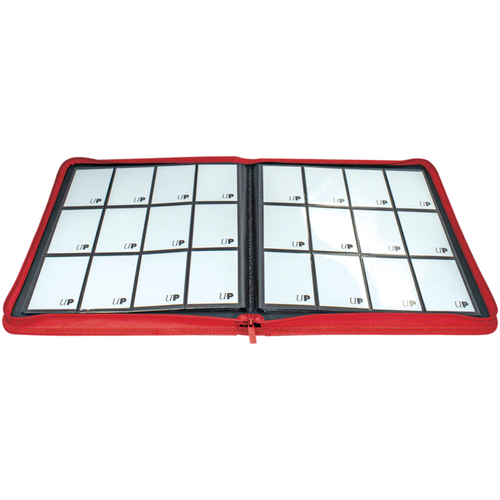 Archivador UltraPro Rojo Vivid 12-Pocket Zippered PRO-Binder - Imagen 3 de 3
