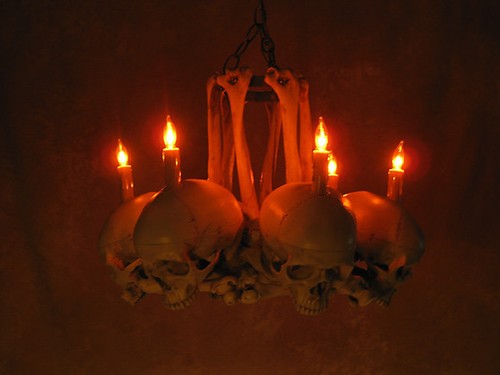 Candelabro de huesos de cadera, utilería de Halloween, esqueletos humanos, NUEVO - Imagen 8 de 8
