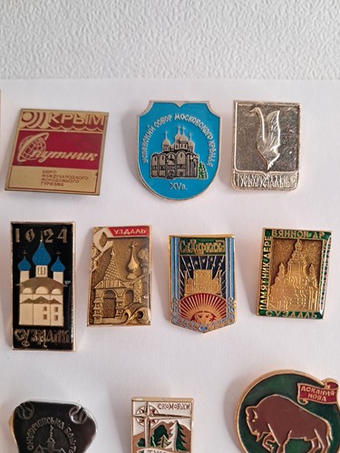 Значки города Советского союза СССР - Picture 4 of 12
