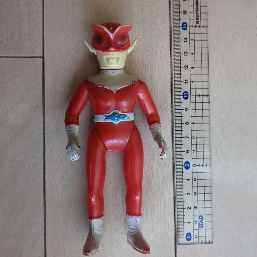 RARE Bullmark Redman Sofubi Toy Soft Vinyl Figure Tsuburaya