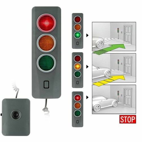 Garage Safe Light Auto Parking System Assist Distance Stop Aid Car Guide Sensor - Photo 1/8