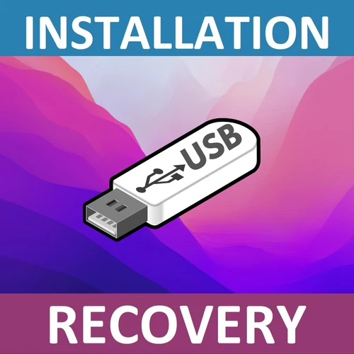 Clé USB Bootable OSX Monterey OS X 12