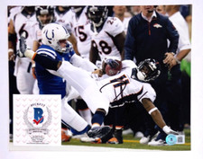 PAT MCAFEE SIGNED 8X10 PHOTO INDIANAPOLIS COLTS WWE BARSTOOL ESPN SHOW BAS !