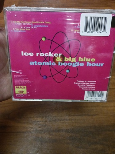 Lee Rocker Big Blue Atomic Boogie CD BRAND NEW Sealed Rare - Picture 3 of 4