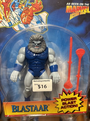 BLASTAAR Fantastic Four Toy Biz Action Figure NIP 1995 Inhumans - Picture 2 of 3