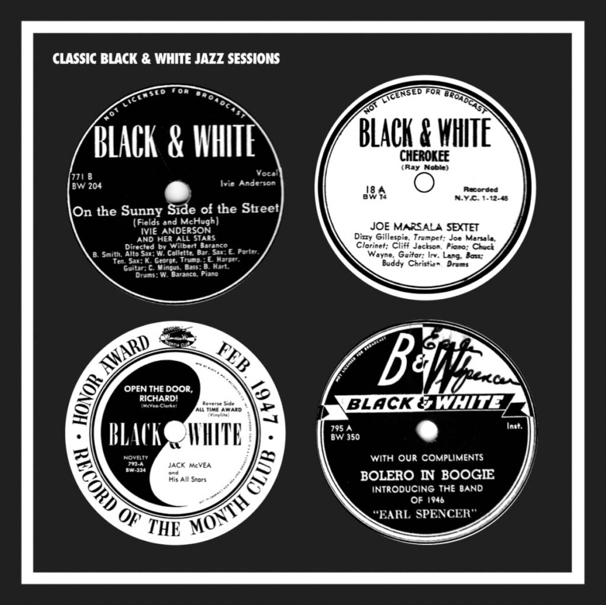 MOSAIC: CLASSIC BLACK & WHITE JAZZ SESSIONS LIMITED EDITION 11-CD BOX SET [NEW] - Picture 1 of 1