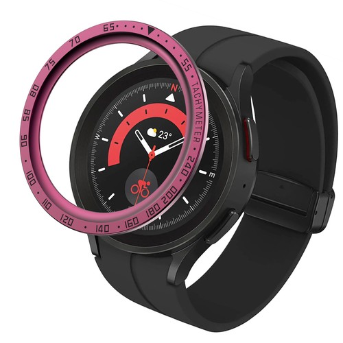 Do Samsung Galaxy Watch 5 Pro 45mm Metalowa ramka Pierścień Osłona ekranu Etui - Zdjęcie 15 z 18
