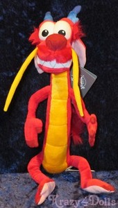 Disney Princess Mulan Mushu Plush Toy New with Tags! 412307436237 | eBay