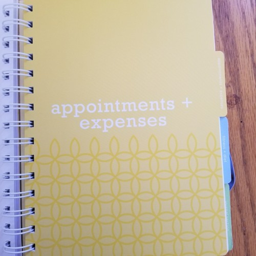 Wellness Journal Personal Health Organizer Med/Family Hx Appts Expenses Diet Rx - Picture 6 of 9