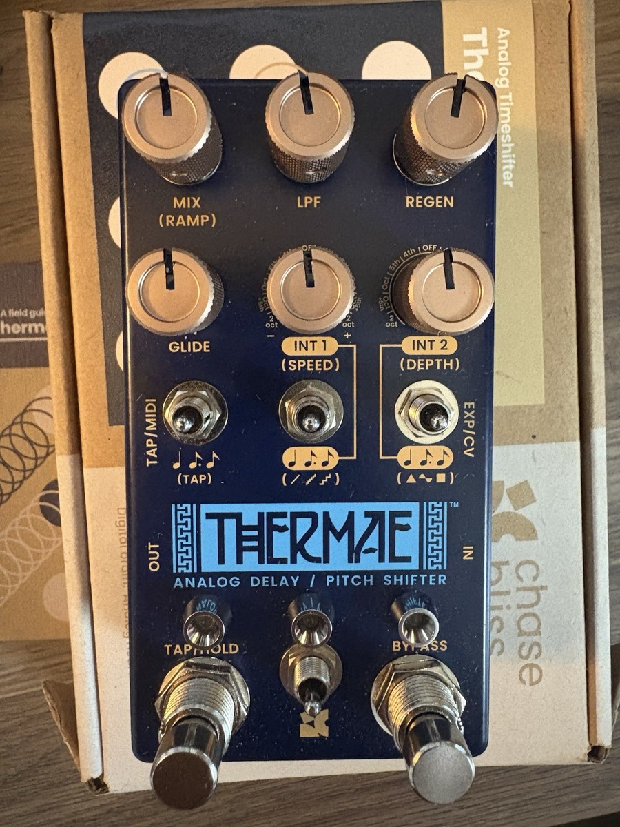 【完動品】Chase Bliss　Thermae Analog Delay Thermae — Chase Bliss Legacy