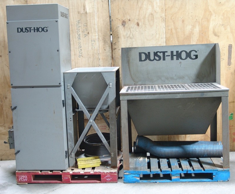 UAS Dust Hog downdraft table and collector SC-1700
