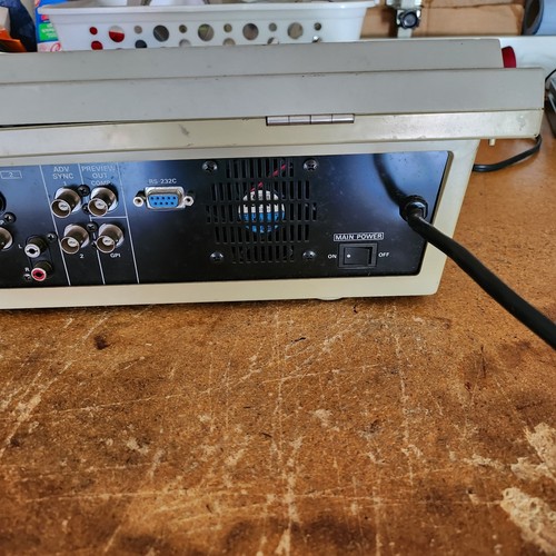 Panasonic WJ-MX30 Mixer AV digitale ventola di alimentazione funzionante - Foto 10 di 11